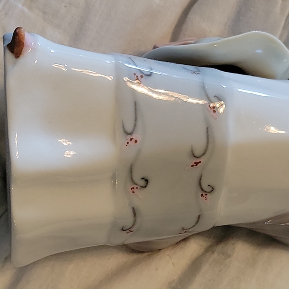 Casades - Porcelain Figurine Lady With Floral Hat - 12.5” Tall - Made In Spain - Picture 9 of 11